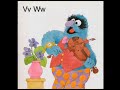Sesame Street The Great Alphabet Play Book And Tape Side A