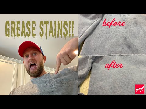 How to Remove Grease Stains from Clothes