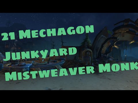 21 Mechagon Junkyard 2 Chest! Mistweaver Monk