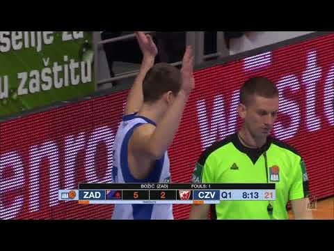 ABA Liga 2017/18, Round 9 match: Zadar - Crvena zvezda mts (21.11.2017)