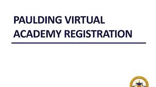 Virtual Registration Video