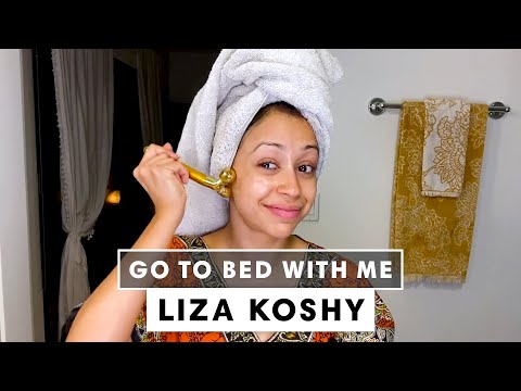 Liza Koshy's #StayHome Nighttime Skincare Routine | Go To Bed With Me | Harper's BAZAAR