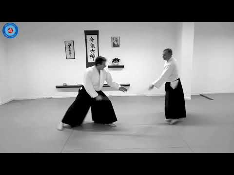 Eamonn DEVLIN sensei 5th Dan,  Jo and Bokken at Aikido of Athens Dojo