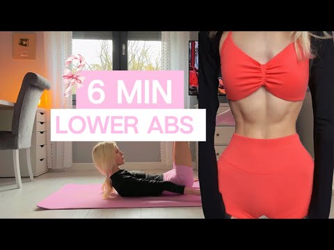Lower Belly Pilates Burn // 6MIN  FLATTER STOMACH WORKOUT
