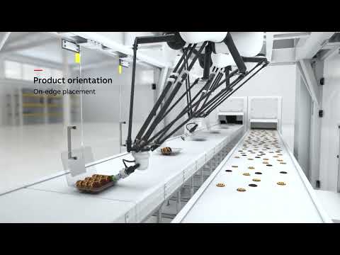 IRB 365 FlexPicker® Delta Robot - hafif ürün toplama, yeniden yönlendirme ve paketleme