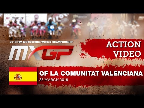 Clement Desalle vs Romain Febvre battle - MXGP of La Comunitat Valenciana