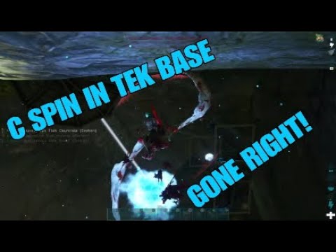 ARK SMALL TRIBE PS4|C SPIN INTO A SLOT CAPPED TEK TURRET BASE (50K+ELE SHARD)