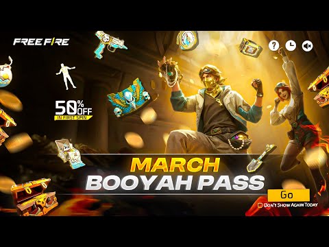 March 2026🔥 Booyah Pass Full Review | Next Month Booyah Pass Free Fire | Free Fire New Booyah Pass