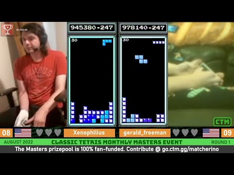 Xeno, Gerald | Rd 1 | Classic Tetris Monthly Masters