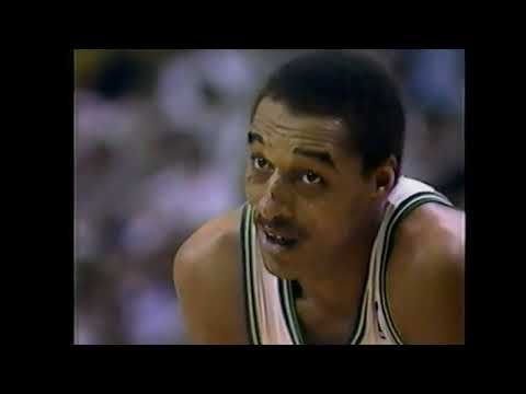 1987 Game 7 @ the Garden Milwaukee Bucks @ Boston Celtics Larry Bird