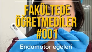 FAKÜLTEDE ÖĞRETMEDİLER #001 | Endomotor eğeleri, Rotary/Reciproc 🦷 