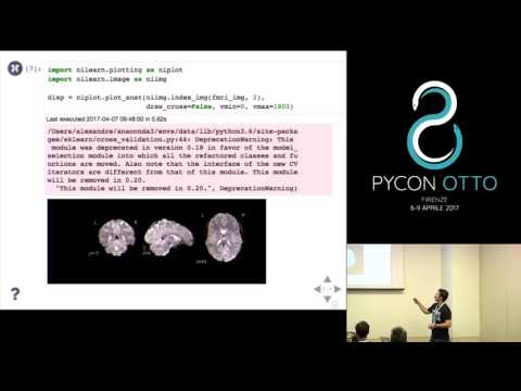 Alexandre Savio - Nipy on functional brain MRI