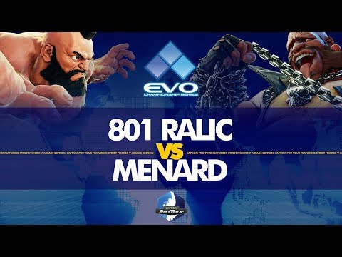 801 Ralic (Zangief) VS MenaRD (Birdie) - EVO 2019 Pools - CPT 2019