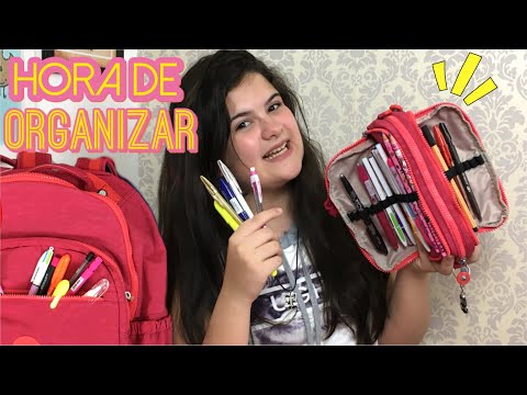 ARRUMANDO MEU MATERIAL ESCOLAR 2018