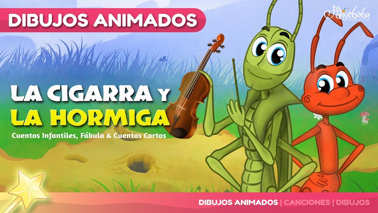La Cigarra y la Hormiga Nuevo Animado en Español | Cuentos infantiles para dormir
