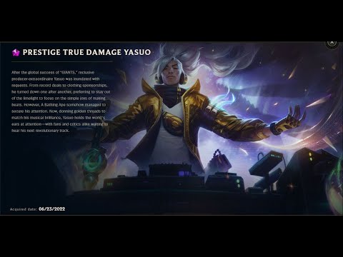 PRESTIGE TRUE DAMAGE YASUO SKIN SPOTLIGHT-11-11-2024