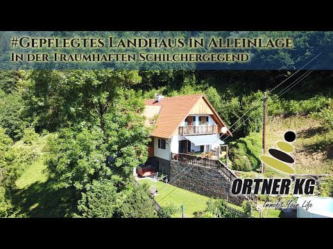 1316 [SCHILCHERGEGEND] 🍇 Gepflegtes Landhaus 🏡 Alleinlage (Wald/Wiesen) 🦋🐝🌳🌹 [ST. STEFAN / STAINZ]