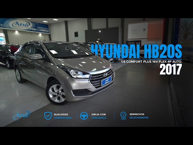 Vídeo HYUNDAI HB20S 1.6 COMFORT PLUS 16V FLEX 4P AUTOMATICO
