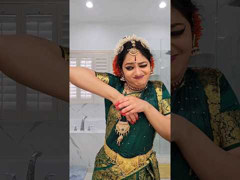 Get un-ready With Me | kuchipudi dance performance edition #kuchipudi #dance ##costume