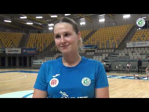 Martyna Koper, zawodniczka zespołu Młyny Stoisław Koszalin