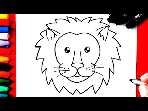 COMMENT DESSINER LION