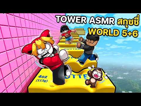 อัพเดท TOWER ASMR รวมทุกสกุชชี่  WORLD 5+6