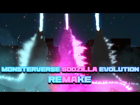 The Evolution of Godzilla | Monsterverse Animated Remake