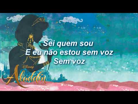 Disney's Aladdin - Sem Voz/Speechless Eu Portuguese Letra