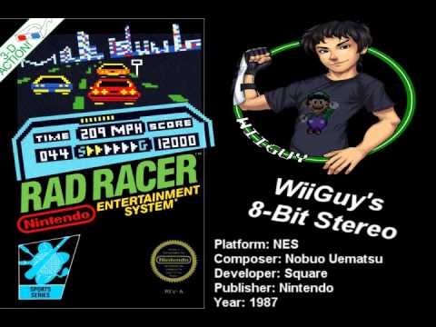 rad racer nes 3d