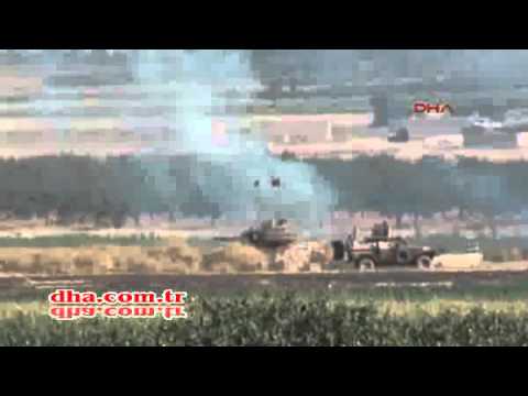 اشتباكات بين الجيش التركي وعناصر تنظيم داعش على الحدود السورية التركية