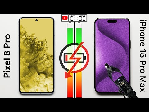 Google Pixel 8 Pro vs. iPhone 15 Pro Max Battery Test