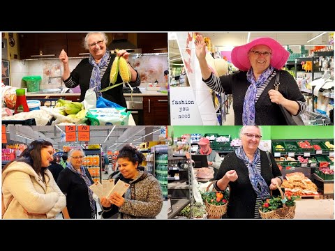 Cu Bunica și familia la cumpărături, Kaufland și Piața Mihai Viteazul, cumpărături și mult haz