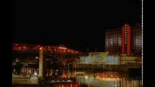 preview picture of video 'Shreveport, Louisiana's Nighttime Waterfront Skyline'