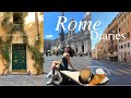 Rome Travel Vlog Arriving In Italy Lots Of Exploring Eating Pt I