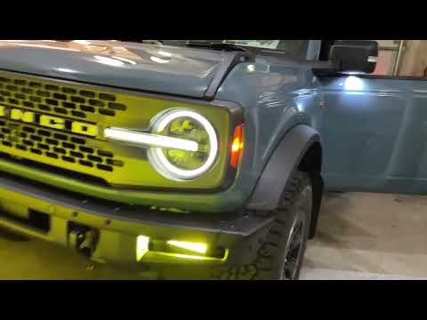 Bronco Fog Light Install with Modular Bumper