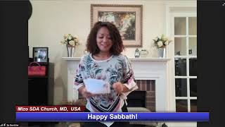 Sabbath Programs - March 13 (Mizo SDA Church, MD, USA)