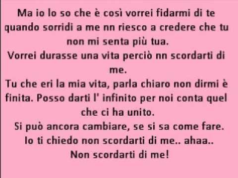 Non Può Essere - Sheryl - Tu Che Eri La Mia Vita (Testo)