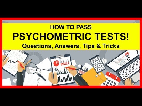 HOW TO PASS Psychometric Tests: Example Questions, Answers, Tips & Tricks!