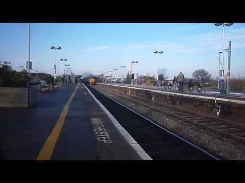 DRS Class 37's no's: 37218-37688 @ Didcot Parkway {1z36} 29-11-2014.