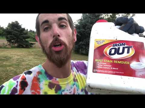 How To Clean Rocks // Iron Out