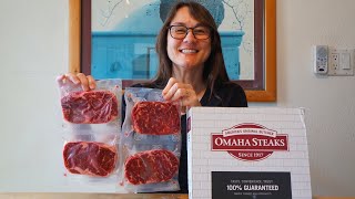 Unboxing Omaha Steaks 🥩