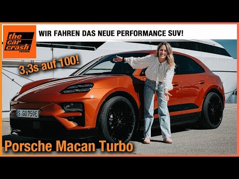 Porsche Macan Turbo (2024) Wir fahren das NEUE Performance SUV! Fahrbericht | Review | Test | Preis