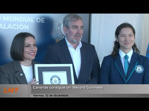 Canarias consigue un 'Récord Guinness'