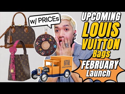 UPCOMING LOUIS VUITTON (w/PRICE) BAGS launch FEBRUARY. RARE NEW Bags: ALMA + ALL IN BB and many more