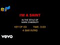 Mark Chesnutt - I'm A Saint (Karaoke)