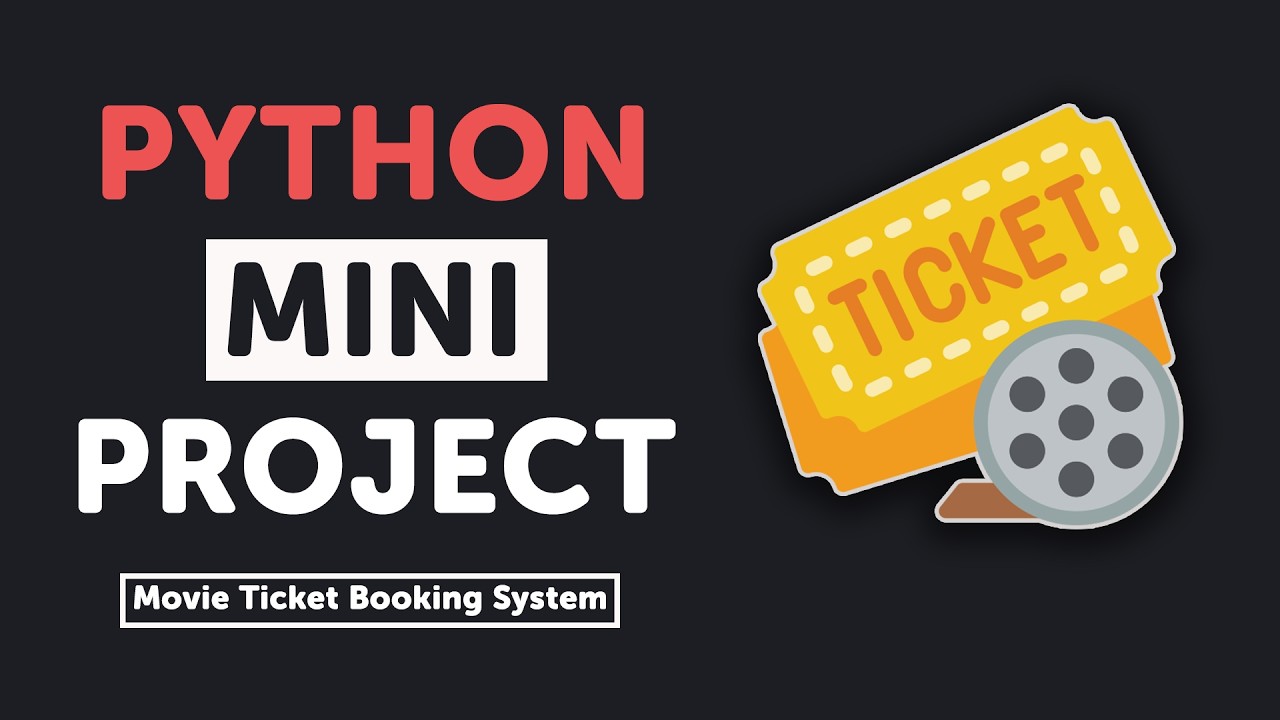 Python for Beginners: Create a Movie Ticket Booking System in 15 Minutes #pythonproject