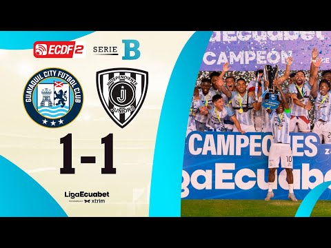 FULL RECAP: GUAYAQUIL CITY 1-1 IND. JUNIORS | ECUABET LEAGUE SERIES B - MATCHDAY 9