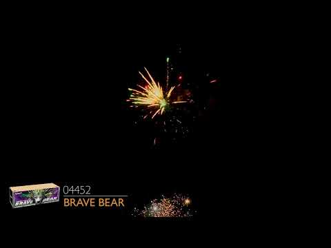 Vuurwerk   Brave Bear   04452 CAT F2 El Blanco Quality Fireworks