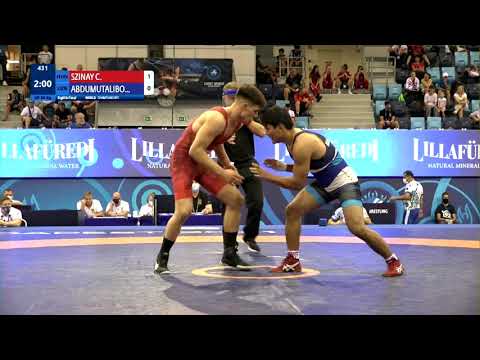 1/8 GR - 80 kg: C. SZINAY (HUN) v. A. ABDUMUTALIBO (UZB)