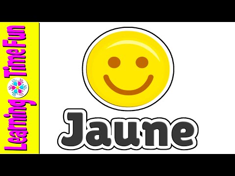 COLORS for KIDS in FRENCH! (Easy French Language Learning Videos)